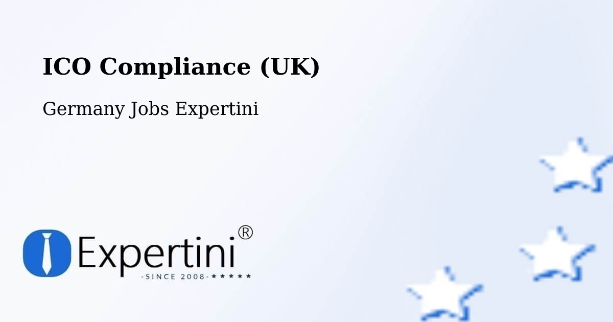 UK Data Protection & ICO Compliance – Wang - Germany Jobs Expertini