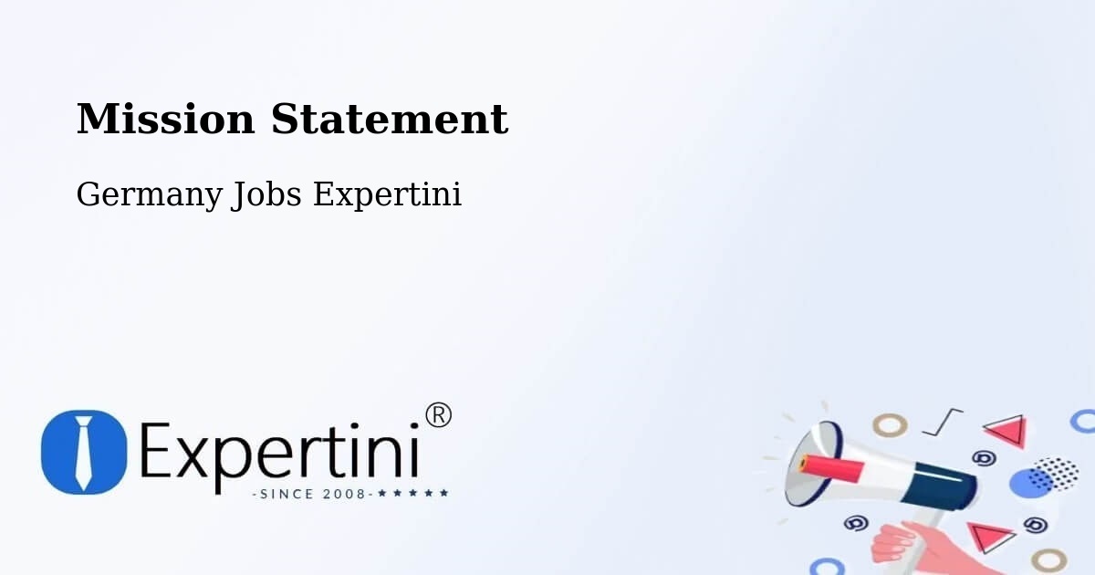 Corporate Mission – Wang - Germany Jobs Expertini